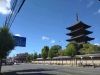 東寺・京都の街並み